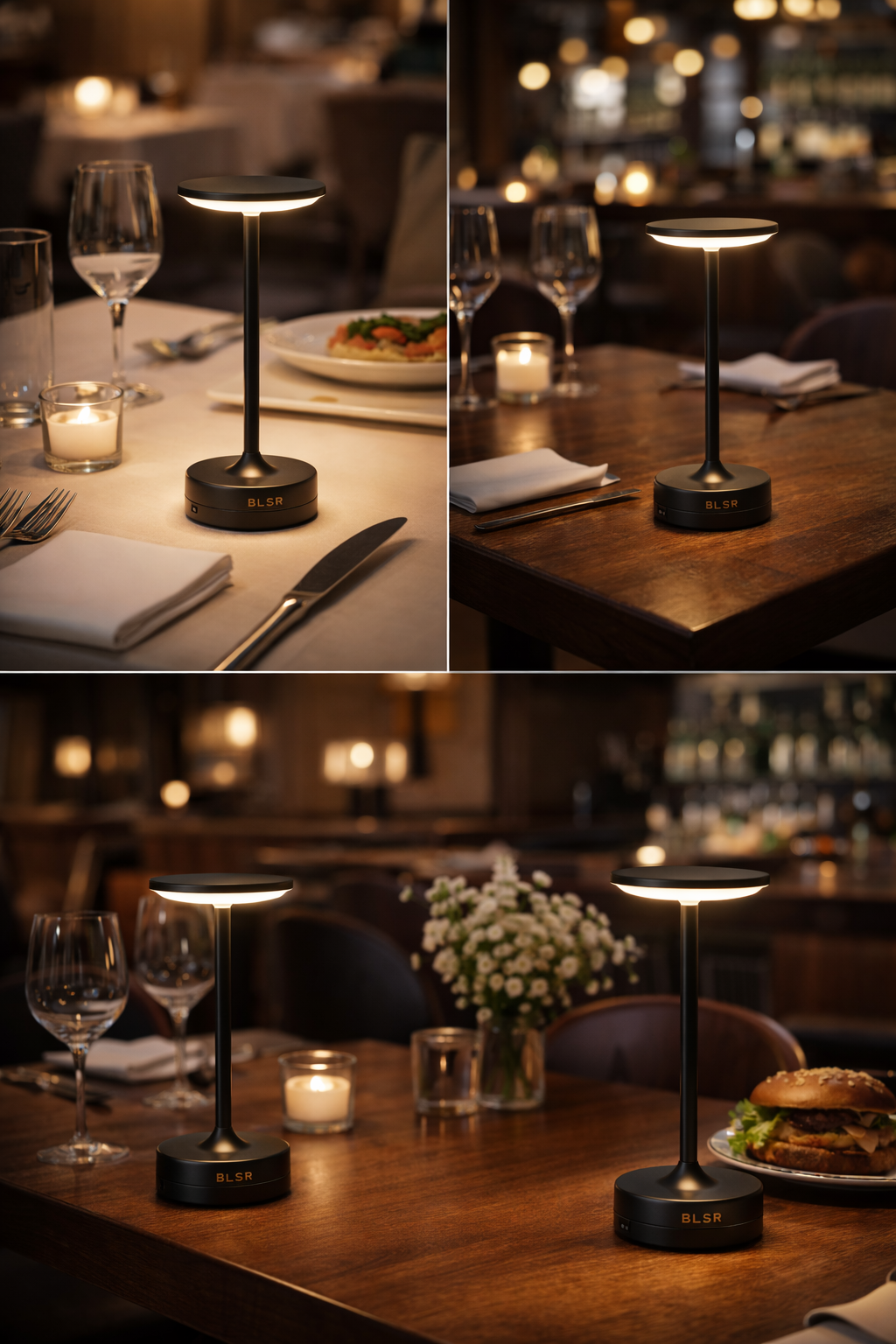 "BLSR Studio Light"~Lampada LED wirless multicolore