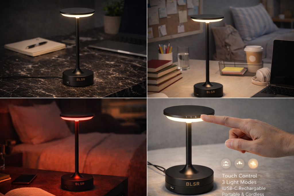 "BLSR Studio Light"~Lampada LED wirless multicolore