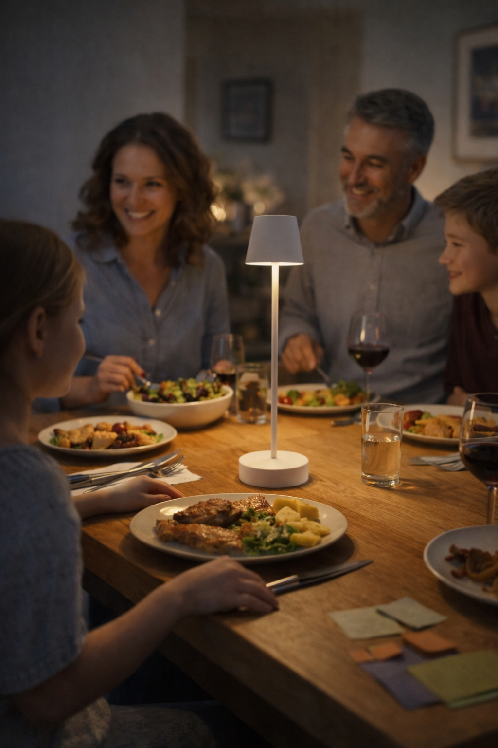 BLSR Touch Lamp – Lampada LED Wireless Ricaricabile con Accensione Touch e Luce Dimmerabile